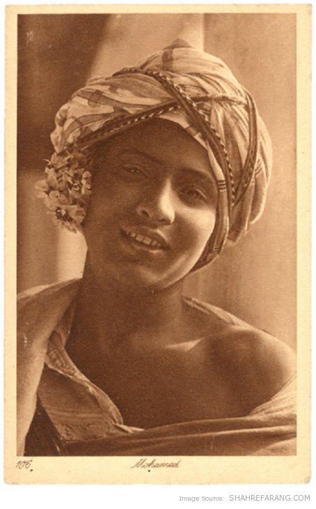 "Mohamed", post card produced by Lehnert and Landrock "Mohamed", post card produced by Lehnert and Landrock