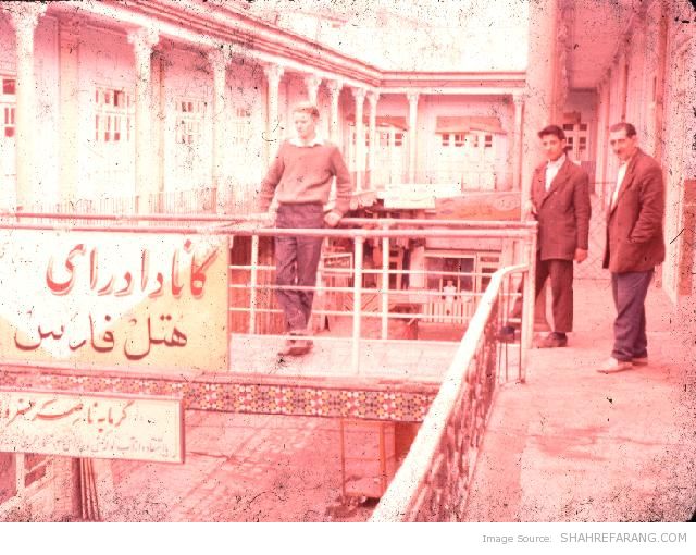 New Zealander Tourist in Iran - 1960 (1)