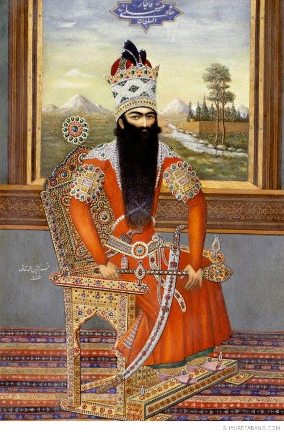 فتحعلی شاه، محمد نقاش، ۱۸۱۰ میلادی فتحعلی شاه، محمد نقاش، ۱۸۱۰ میلادی