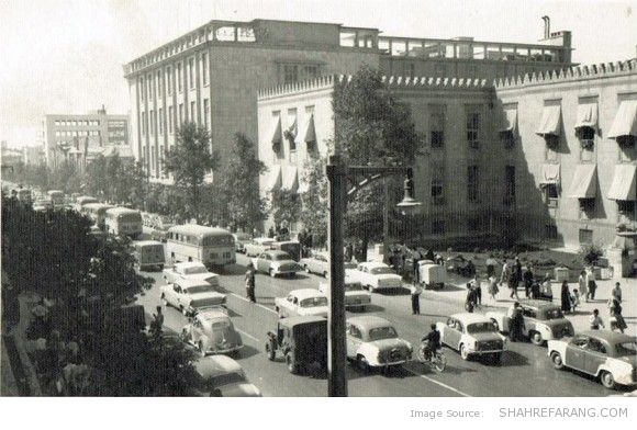 Banke Melli Building (The National Bank), Ferdowsi Ave, 1950s