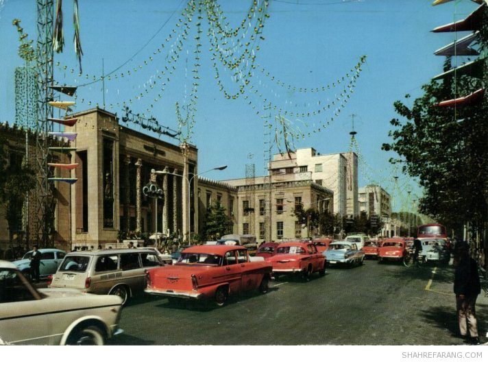 Ferdowsi Avenue, early 1970s