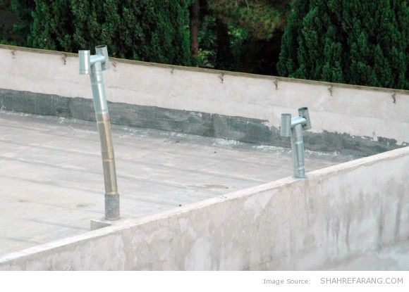 بر پشت بام های تهران