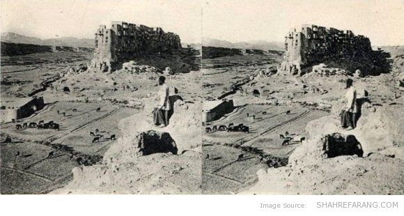 اصل تصویر برجسته نما از یزدخواست Original Stereoscopic Image of Yazdekhast