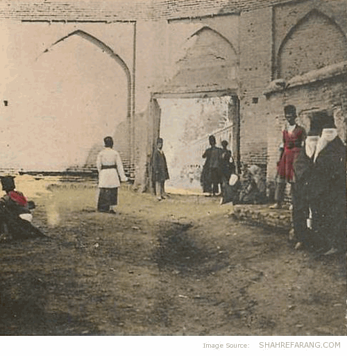 Animated Stereoscopic Image of a Street in Shiraz Animated Stereoscopic Image of a Street in Shiraz