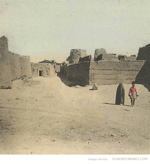 Animated Stereoscopic Image of an Iranian Village Animated Stereoscopic Image of an Iranian Village