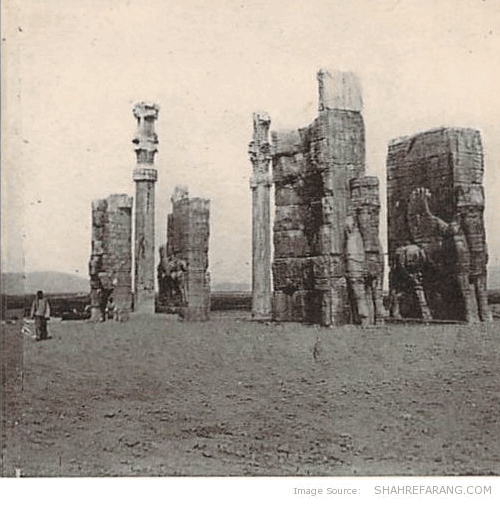 انیمیشن تصویر برجسته نمایی از تخت جمشید انیمیشن تصویر برجسته نمایی از تخت جمشید