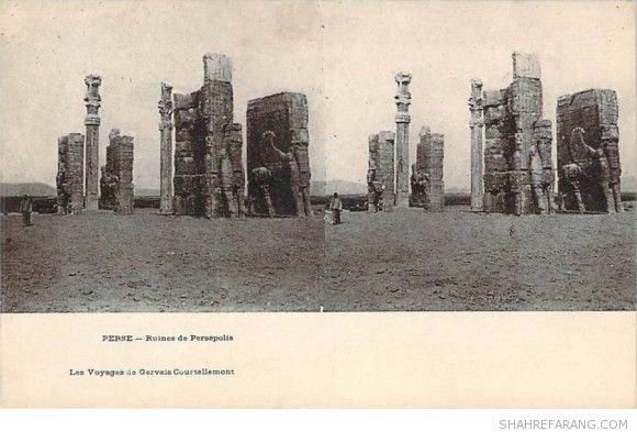 اصل تصویر برجسته نما از تخت جمشید اصل تصویر برجسته نما از تخت جمشید