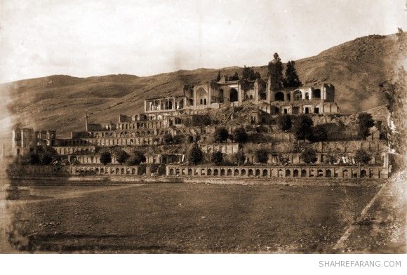 Baghe Takht, Photo by A.H.P. Hotz, 1894. Courtesy of Nationale bibliotheek van Nederland. Baghe Takht, Shiraz