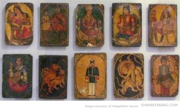 کارت های گنجفه، موزه ی مقدم، تهران