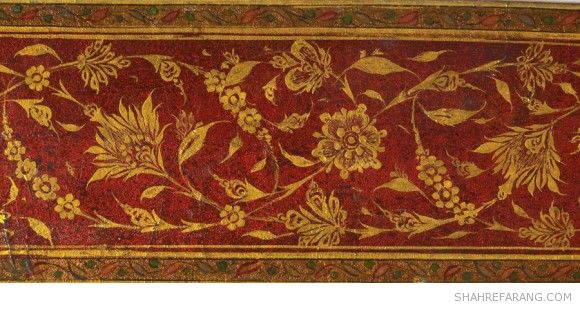 قلمدان با تصاویری از هفت پیکر نظامی قلمدان با تصاویری از هفت پیکر نظامی