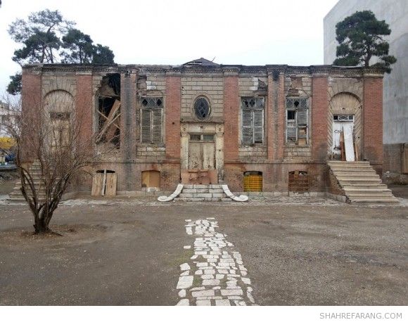 خانه ی ظهیرالاسلام در خیابان صفی علیشاه، ۲۱ آذرماه ۱۳۹۲