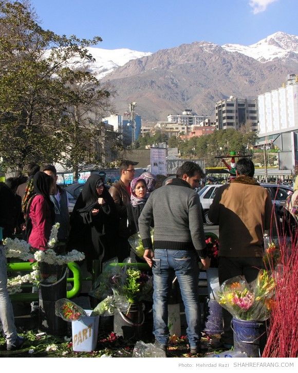 نوروز ۱۳۹۳، تجریش