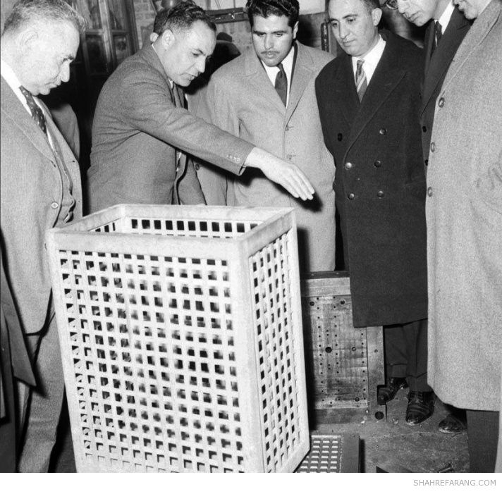 ماکت ساختمان پلاسکو پیش از ساخت