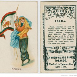 Flag girls of all Nations (ca. 1901-1917)