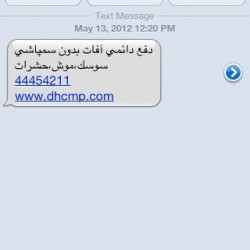 Iranian SMS Advertisements