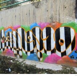 Graffiti on Tehran canal walls (42)