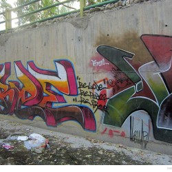 Graffiti on Tehran canal walls (67)